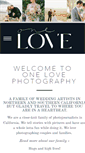 Mobile Screenshot of onelove-photo.com